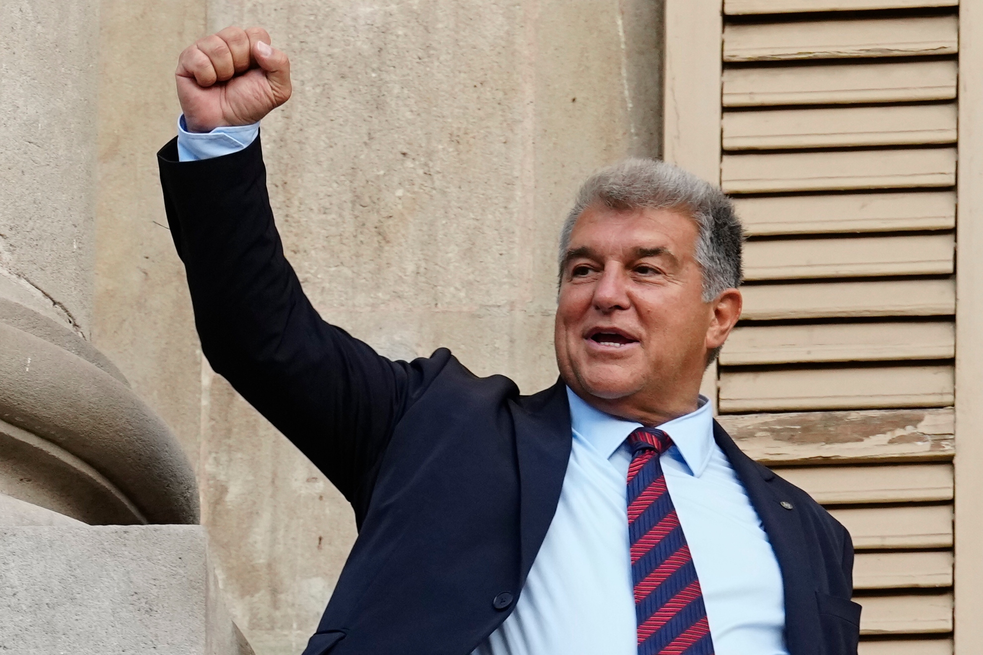 Joan Laporta, presidente del Barcelona.