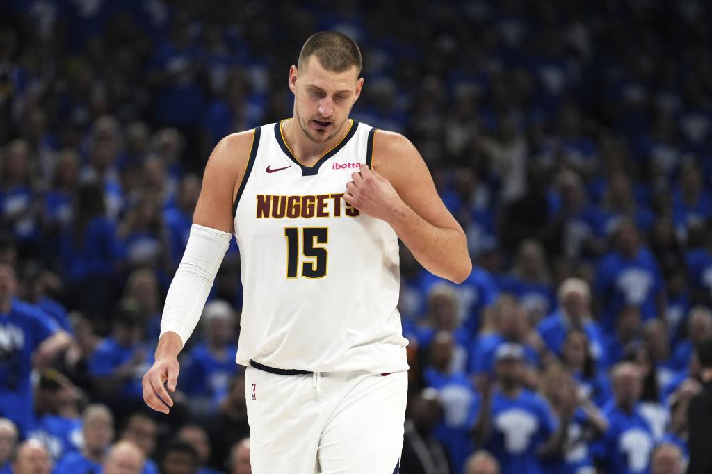 Nikola Jokic, during the seventh game against the Thunder.