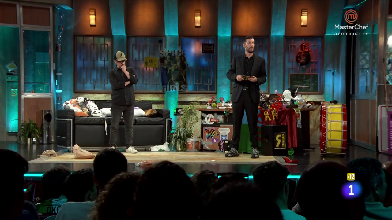 Manolo Solo, en 'La Revuelta' con David Broncano