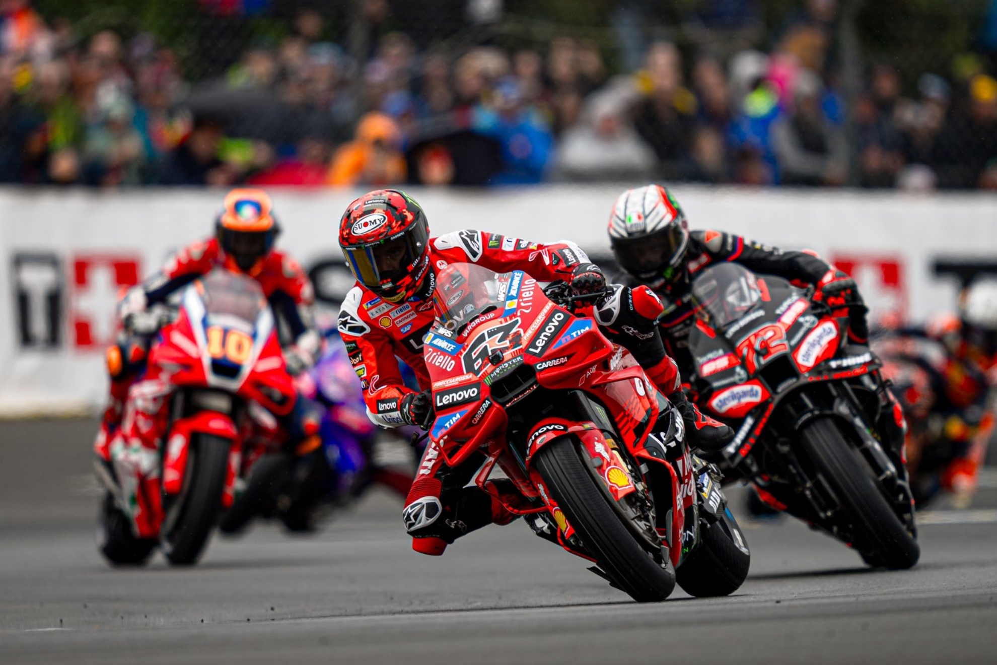 Pecco Bagnaia, en Le Mans.