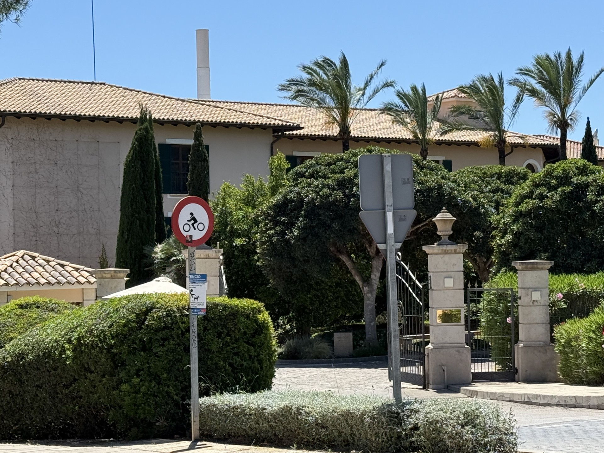 El hotel en Illetes donde se ha producido la reunión.