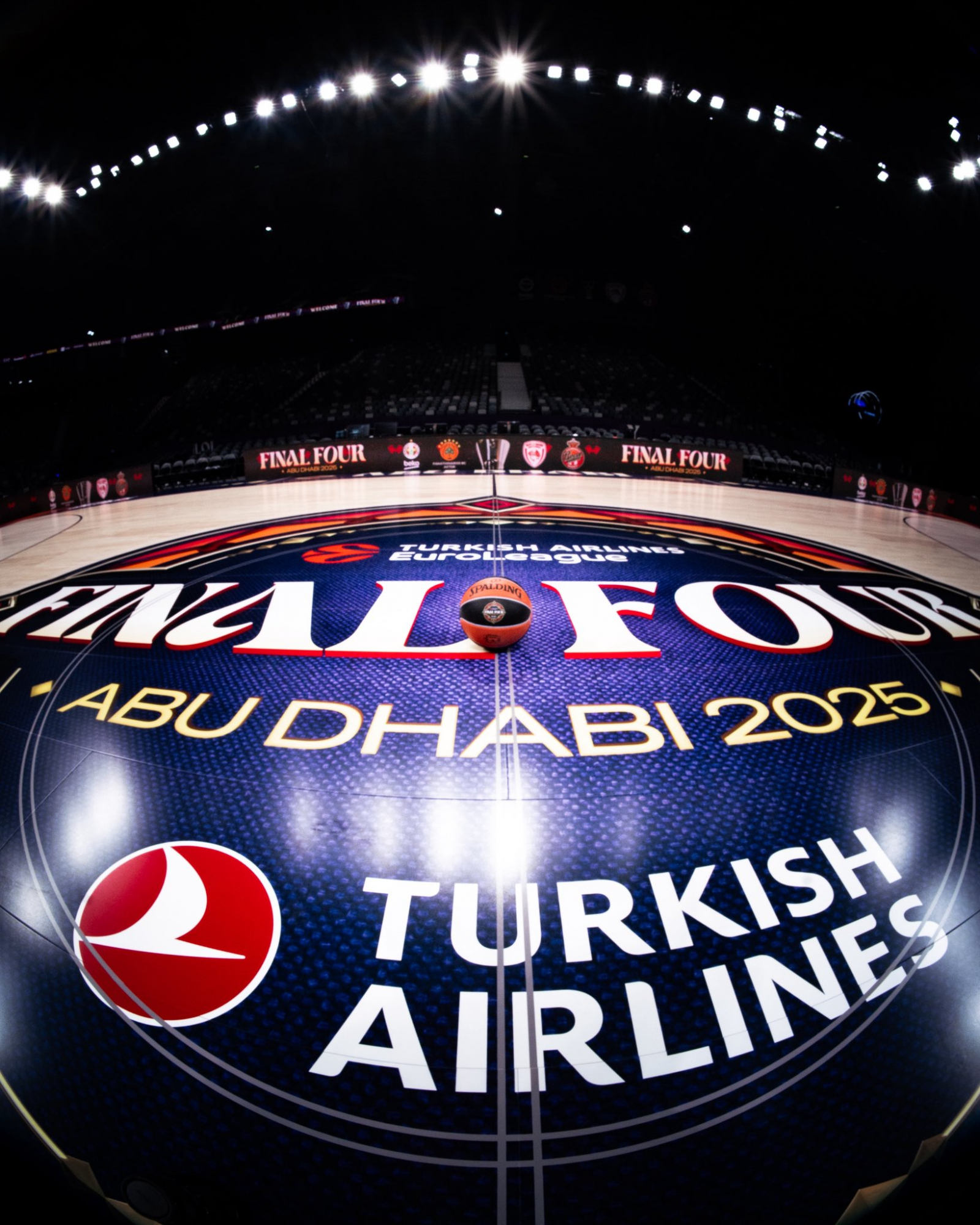 An image of the Arena Dhabi Arena Etihad, where the Final Four will be played.