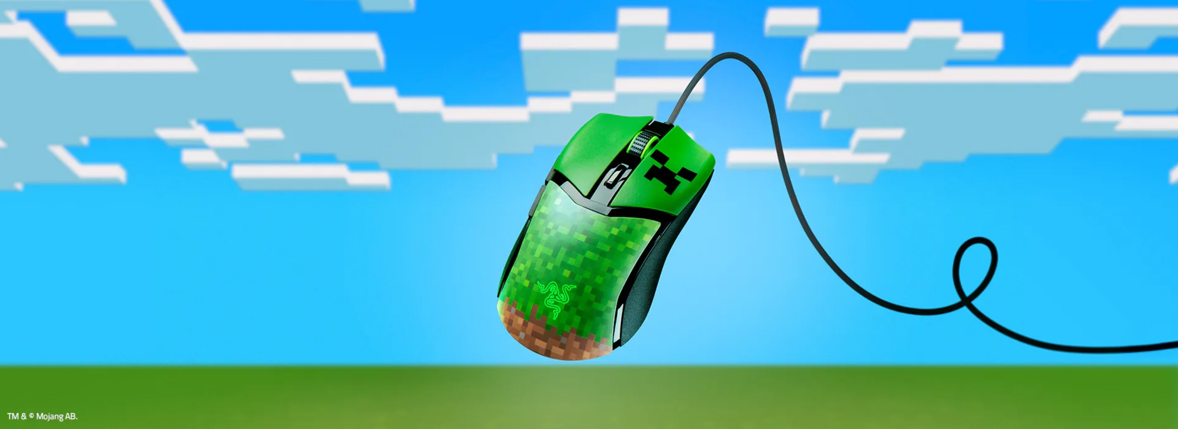 Razer Cobra Minecraft Edition.