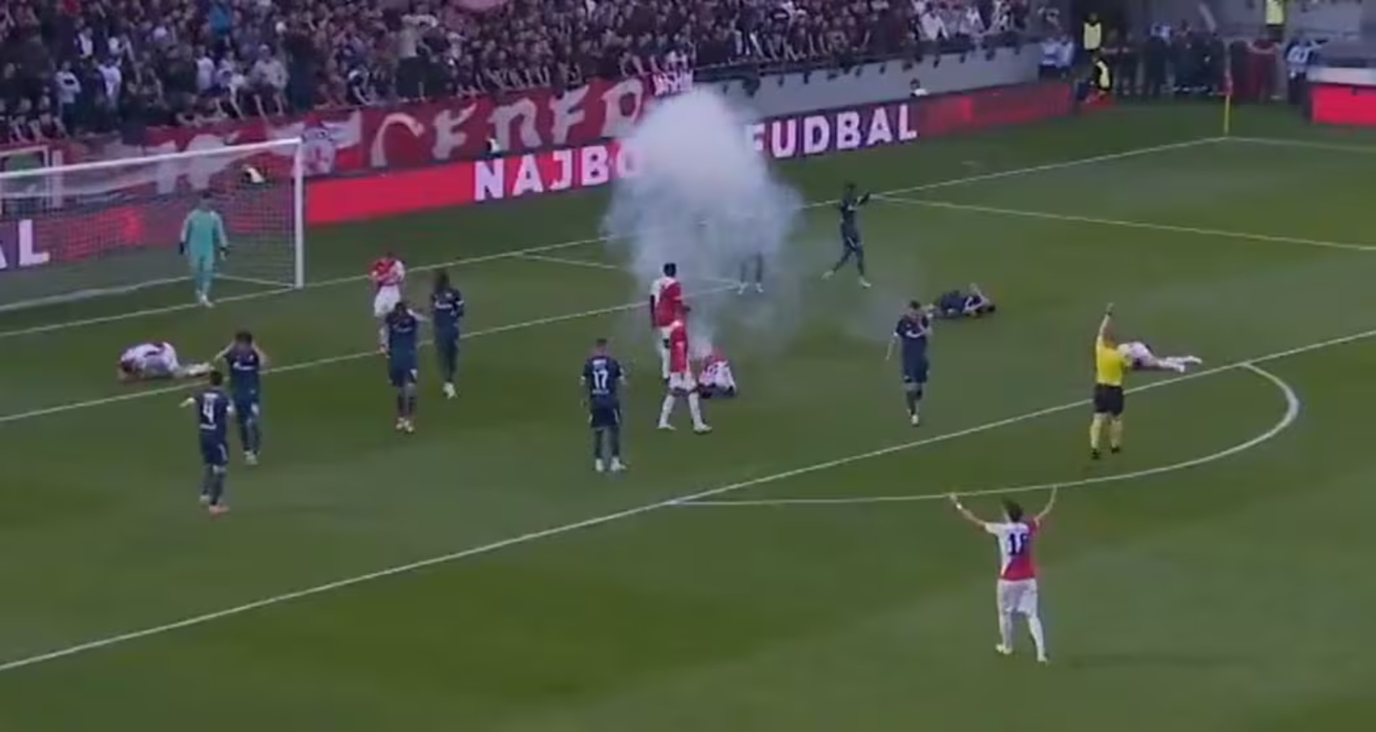 Exact moment of explosion