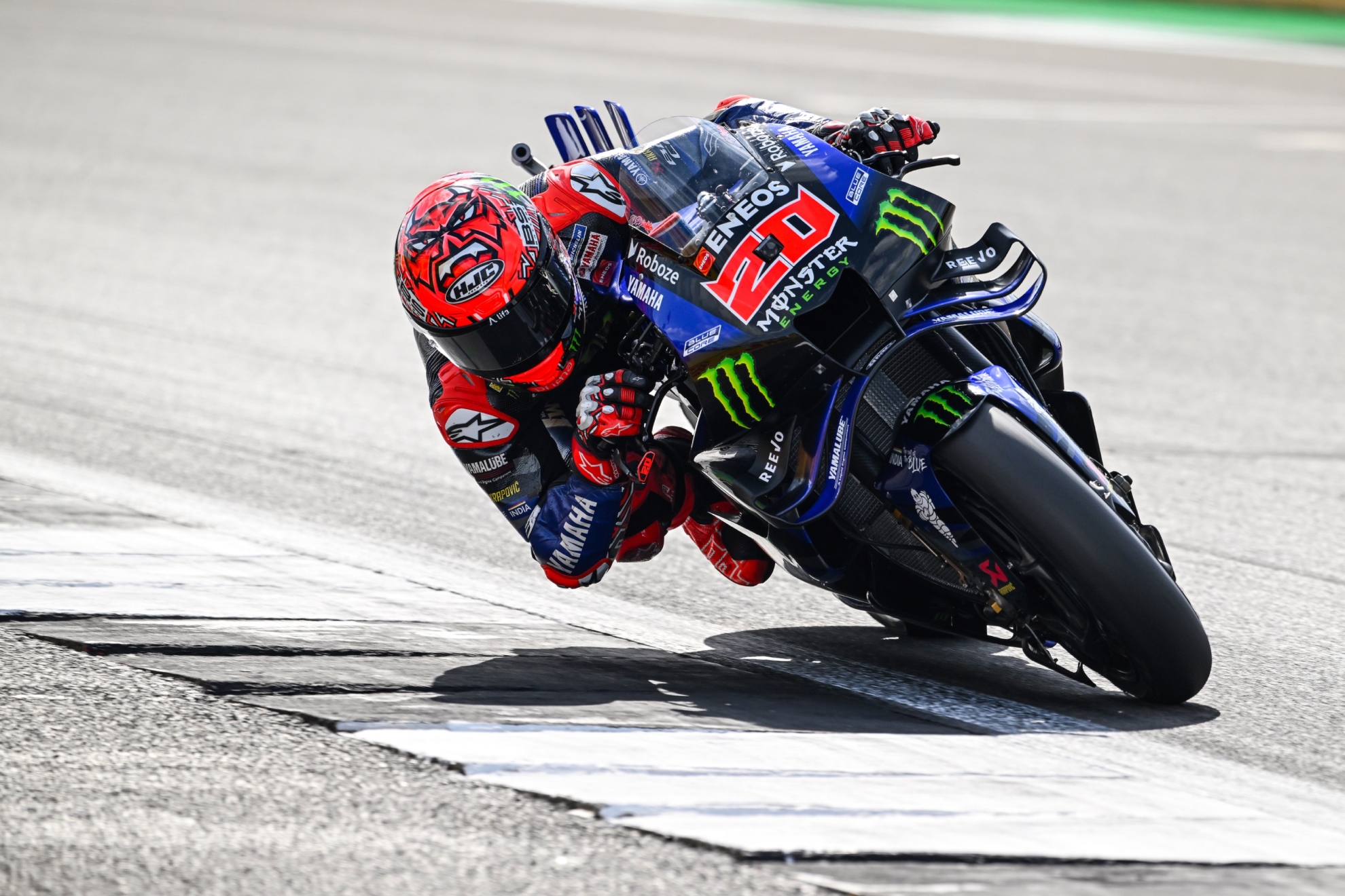 Fabio Quartararo, en Silverstone.