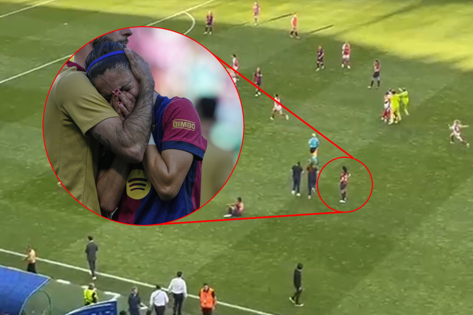 Arsenal-Barcelona de la final de la Champions League.