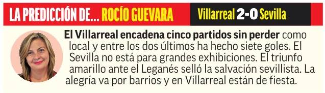 Villarreal party forecast - 