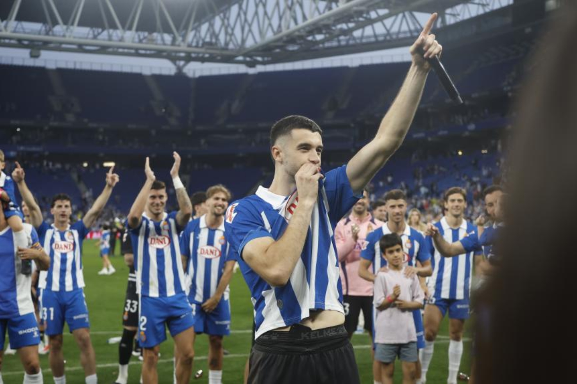 Joan García deja entrever su salida: "Si me voy, lo hago orgulloso de dejar al Espanyol en Primera"
