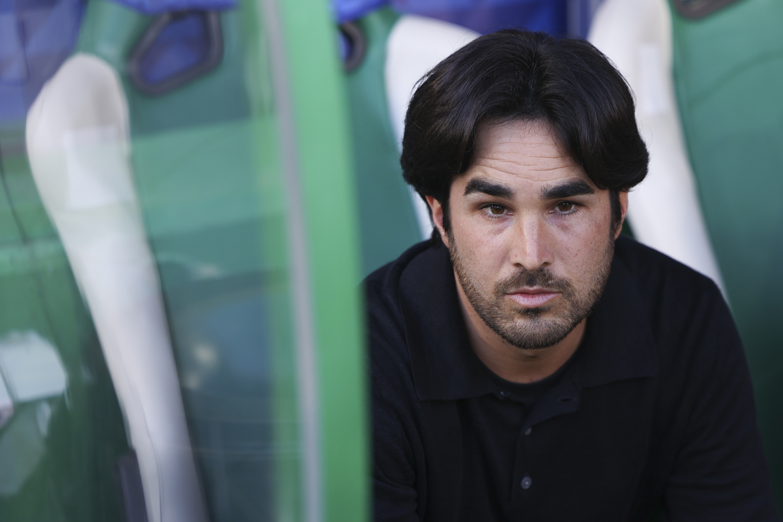Pere Romeu, en el banquillo del José Alvalade en la final de la Champions.