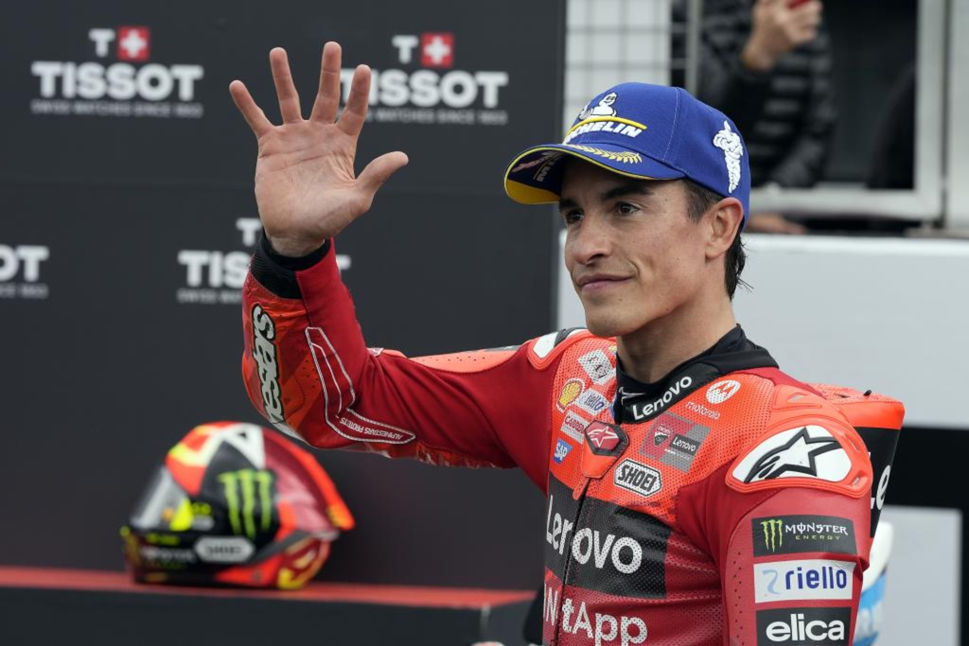 Marc Márquez, en Silverstone.