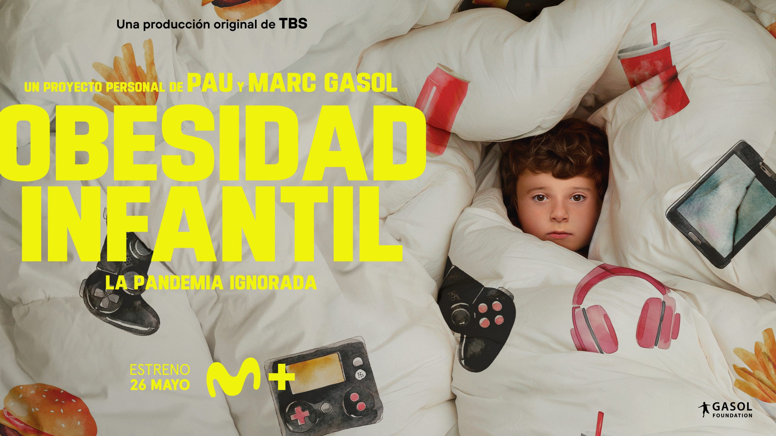The promotional poster of the documentary that Movistar Plus+ will issue