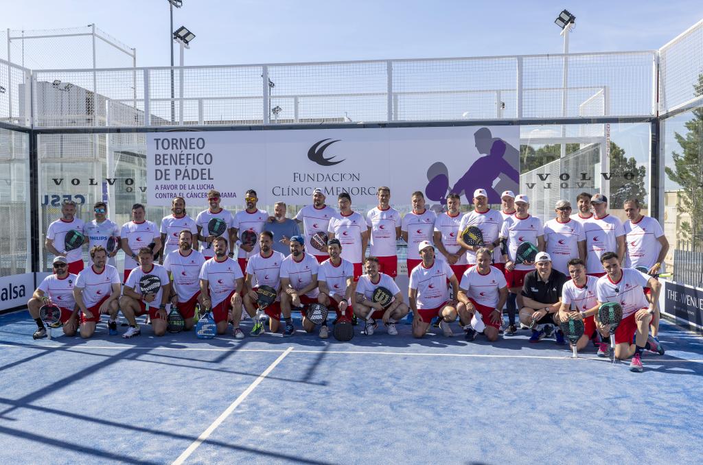 Torneo benéfico Pádel Clínica Menorca