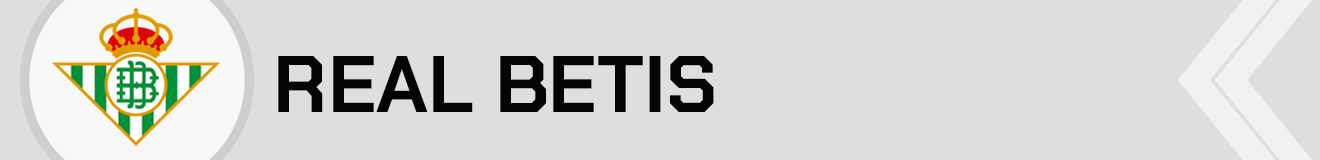 Betis will play again in Europe as sixth classified from LaLiga.