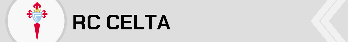 Celta returns to Europe as the seventh classified of LaLiga.