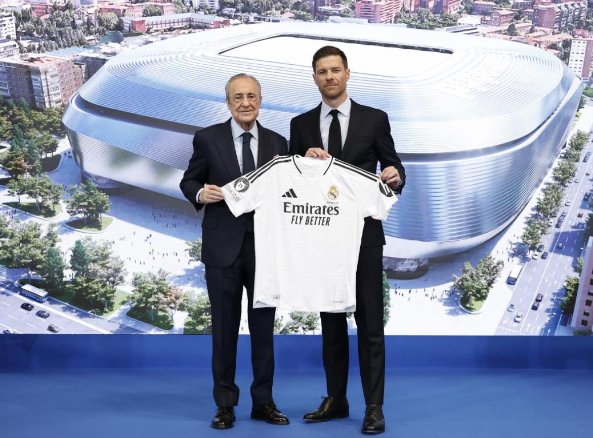 Presentación de Xabi Alonso.