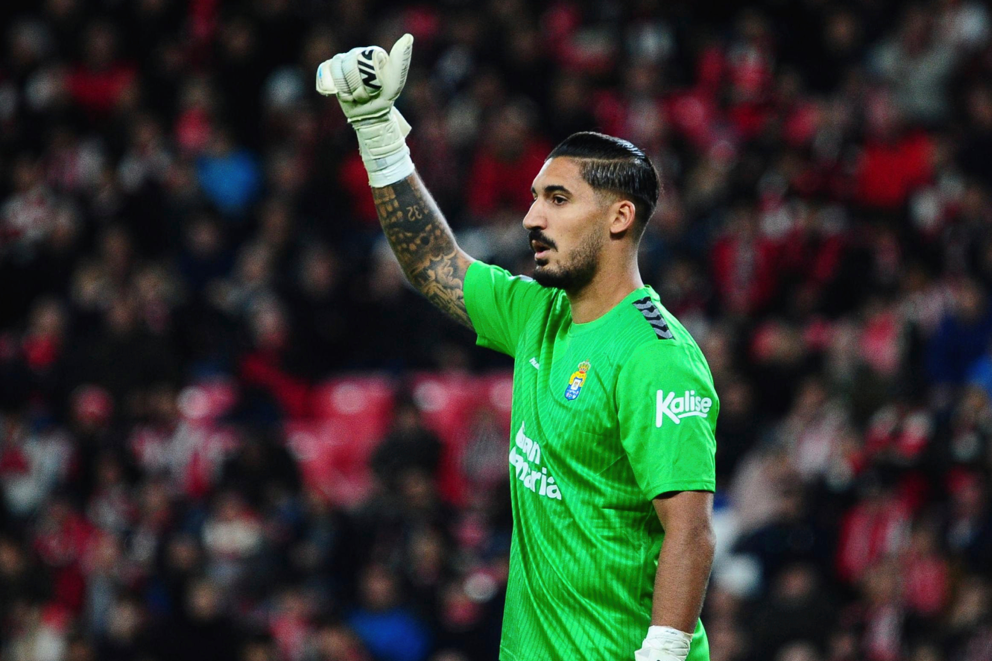 Álvaro Valles, in a league match