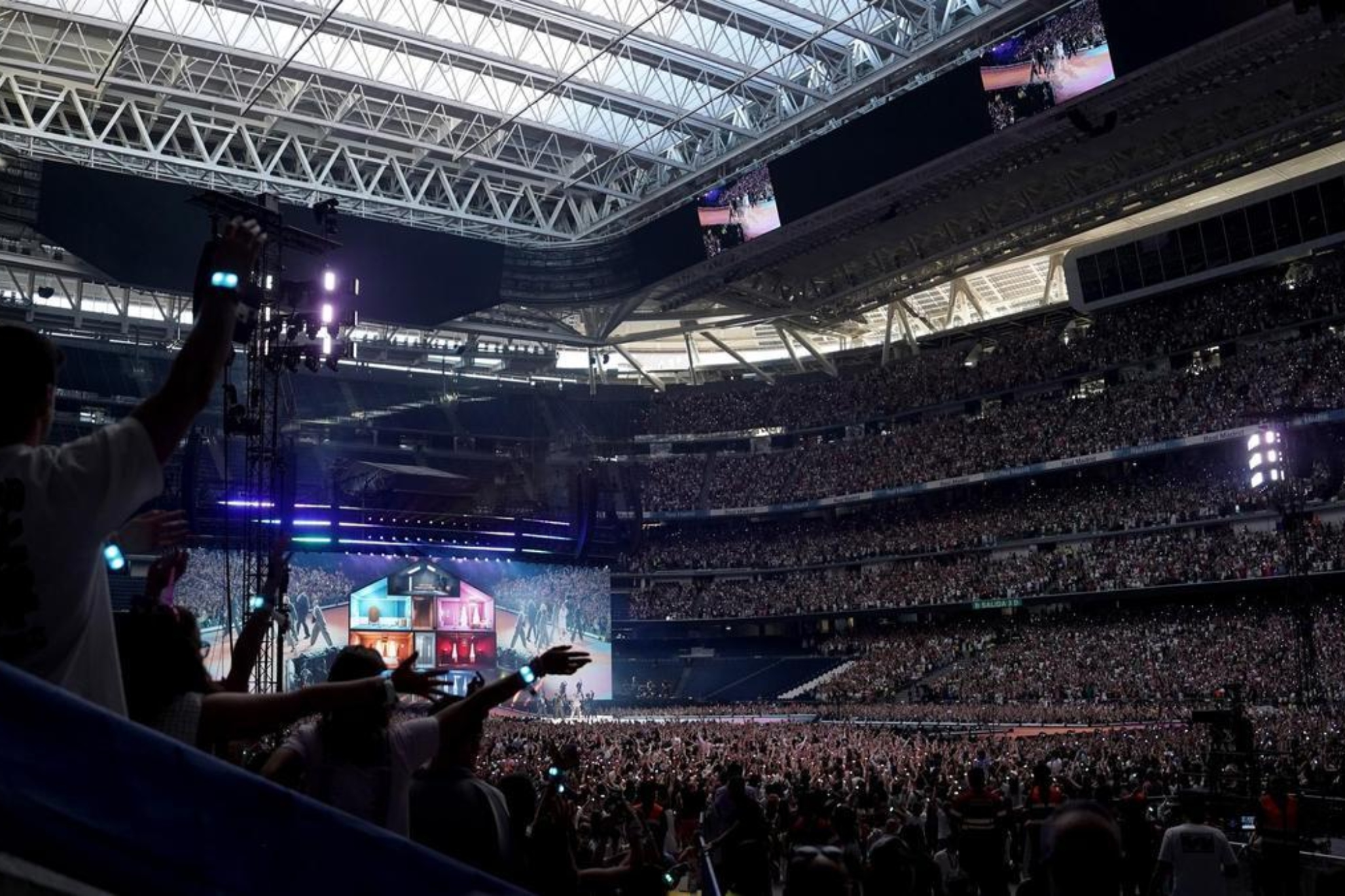 Se reabre el 'tema conciertos': “Vamos a seguir trabajando para que se puedan celebrar en el Bernabéu”