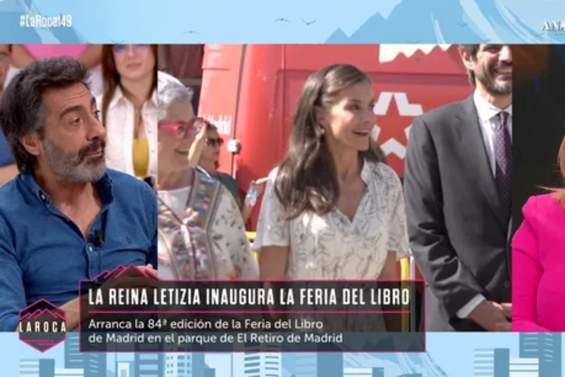 Juan del Val revela el detalle secreto de la visita de la Reina Letizia a la Feria del Libro: “Los paga un militar”