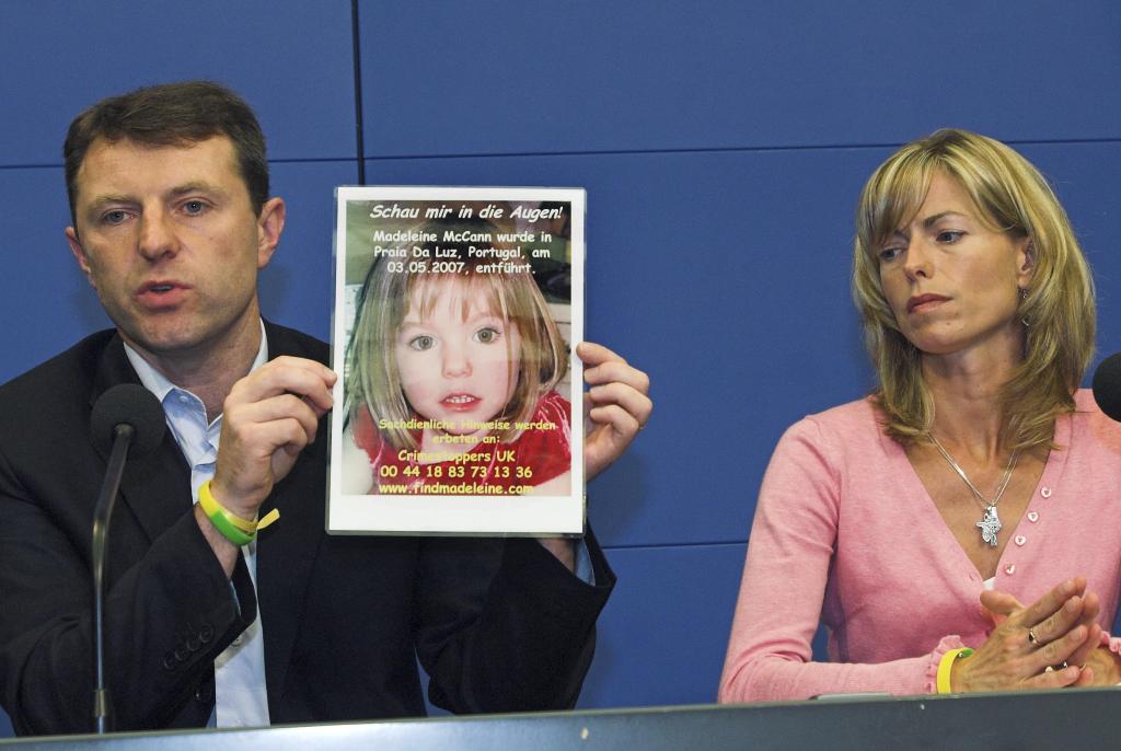 Los padres de Madeleine McCann.