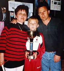 Luka Modric da bambino con la tuta di Milano