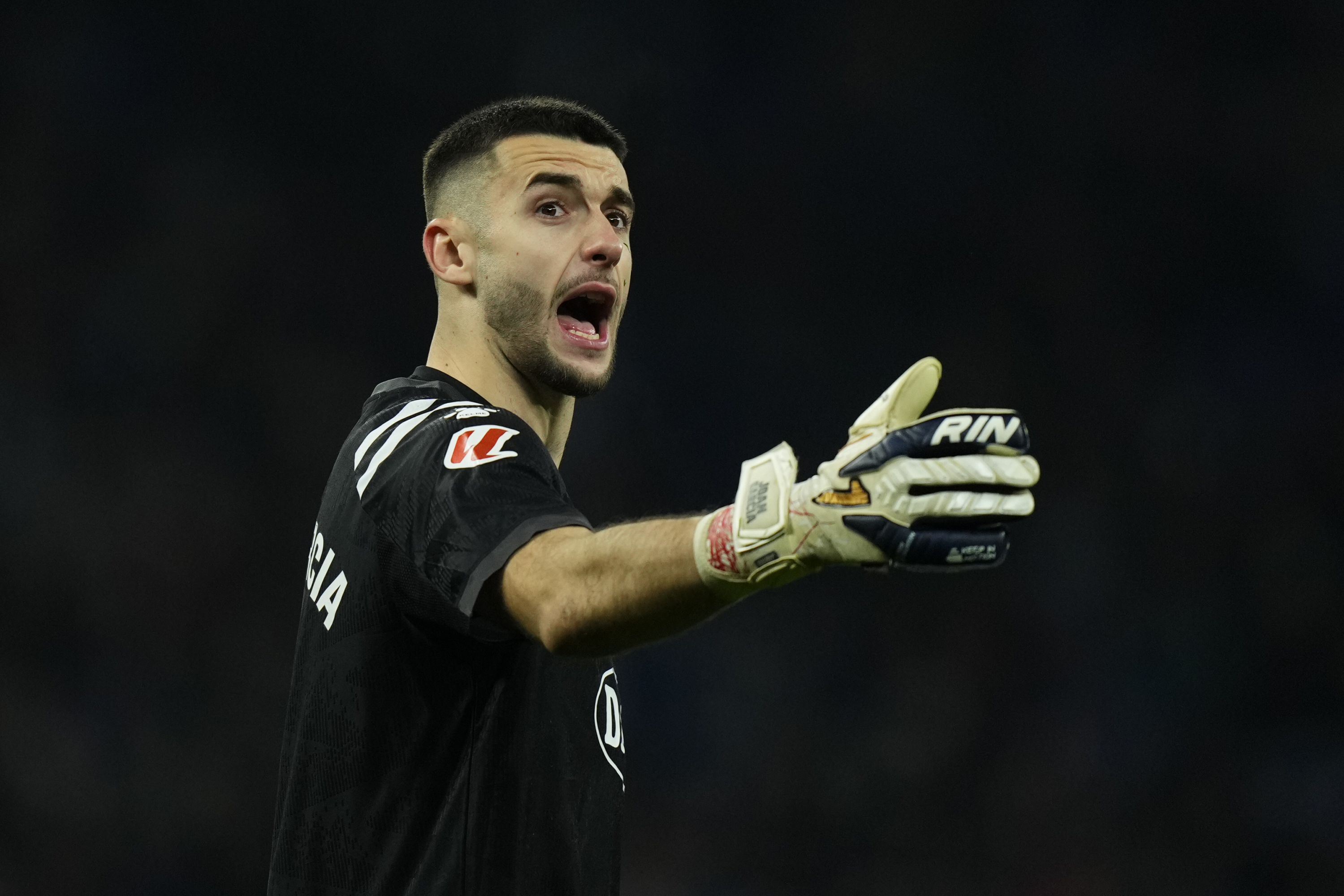 Joan García, en un partido con el Espanyol.