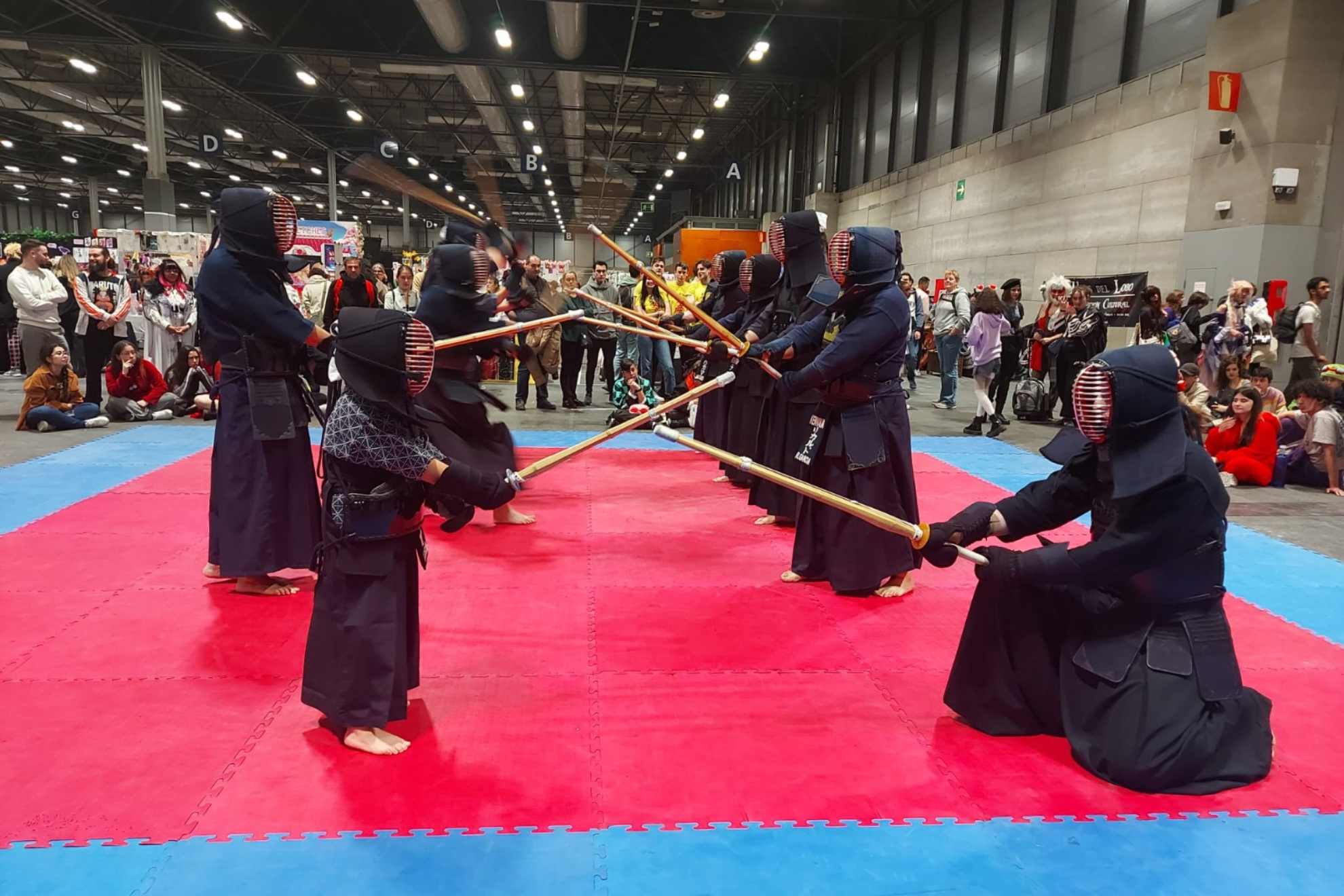 Kendo en la Escuela Kenwakai