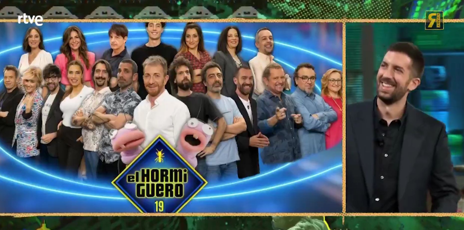 Jorge Ponce 'se cuela' en 'El Hormiguero'