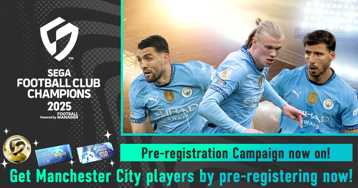 Screenshot from Sega's Football Club Champions