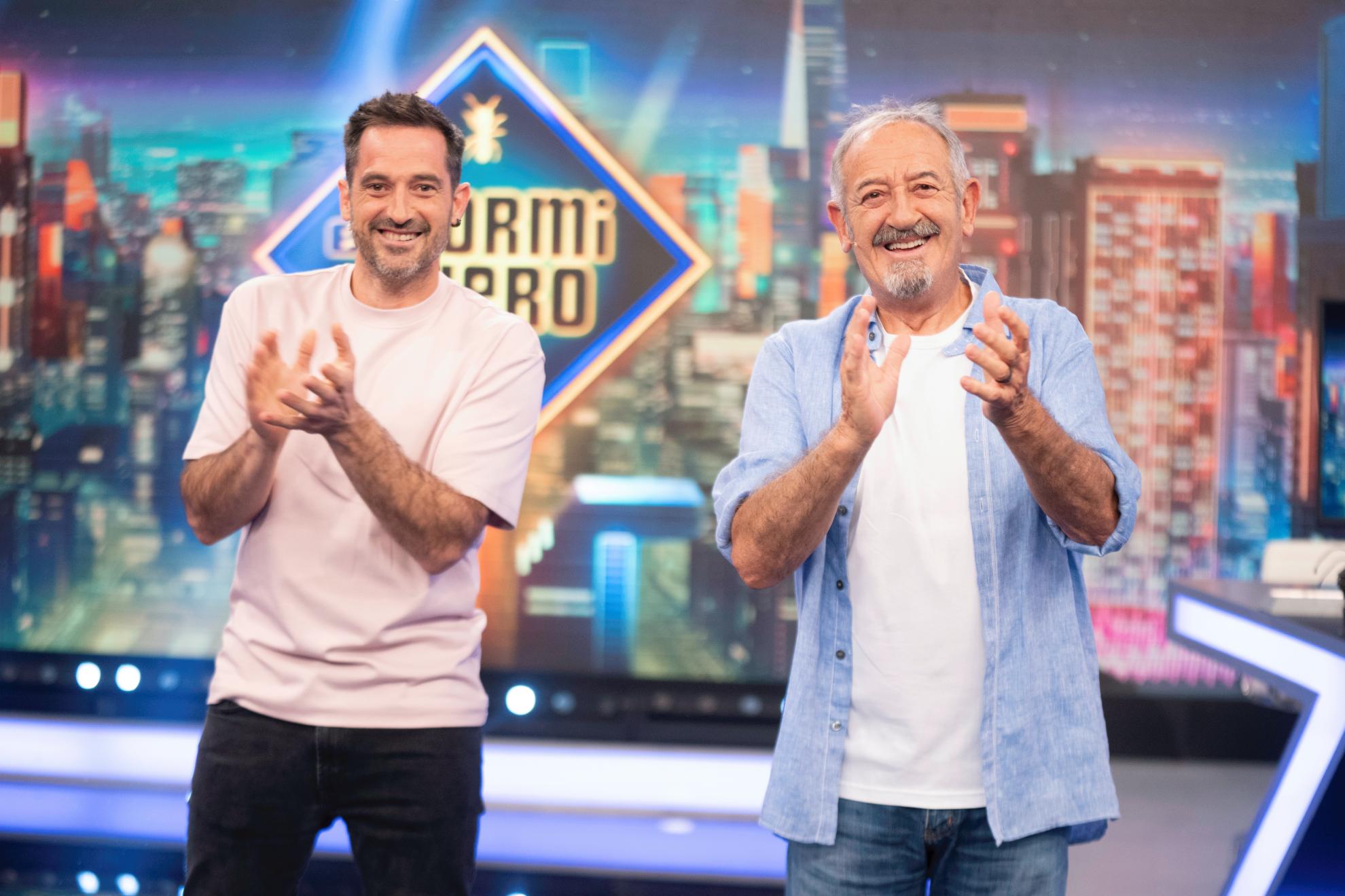 Karlos Arguiñano se rinde a su hijo Joseba en 'El Hormiguero': "Es mucho mejor que yo, pero lo que pasa es que yo tengo mucha cara"