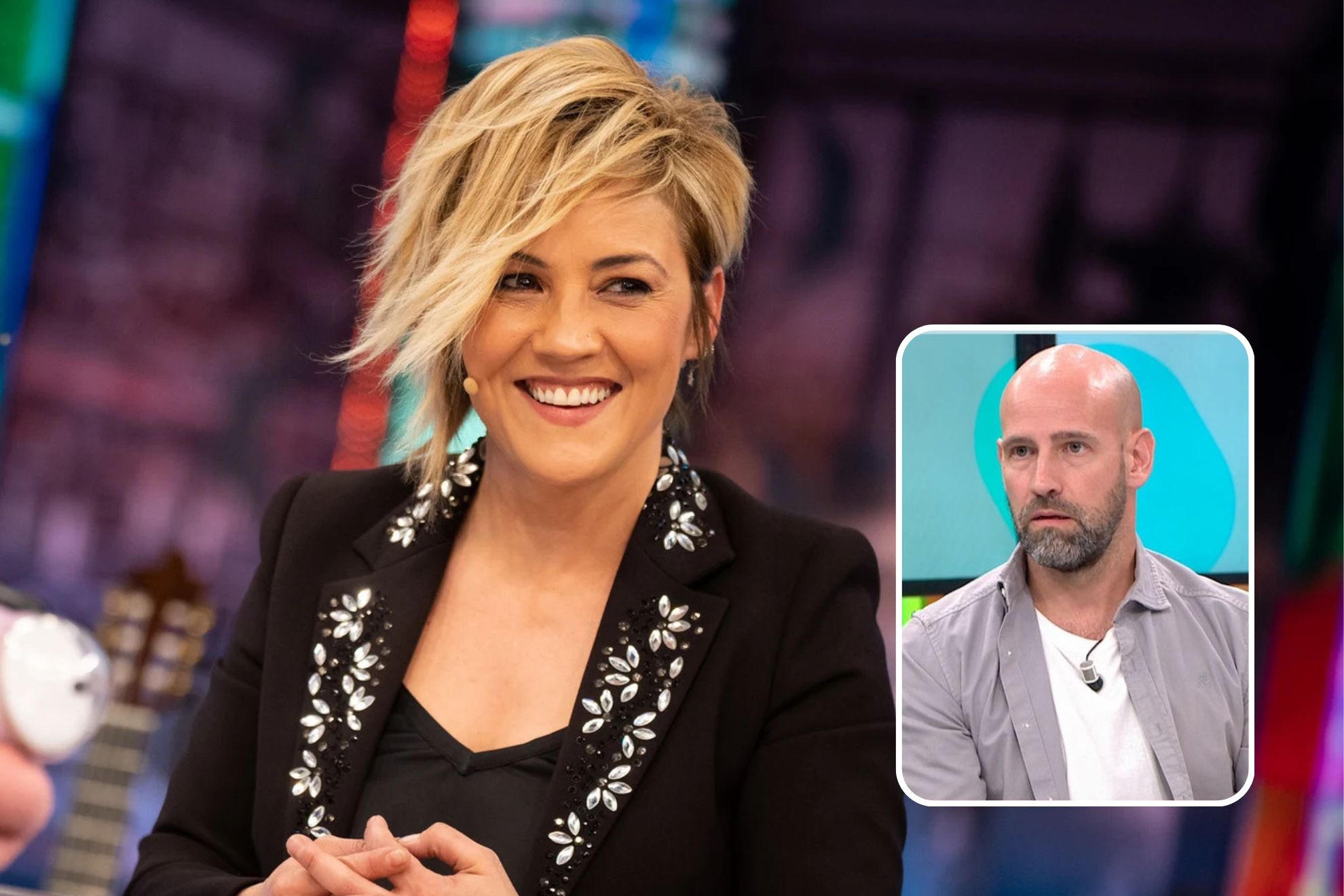 Gonzalo Miró llega a tiempo al programa y Cristina Pardo le lanza una pulla: "¿Hay que aplaudirte por cumplir con tu obligación?"