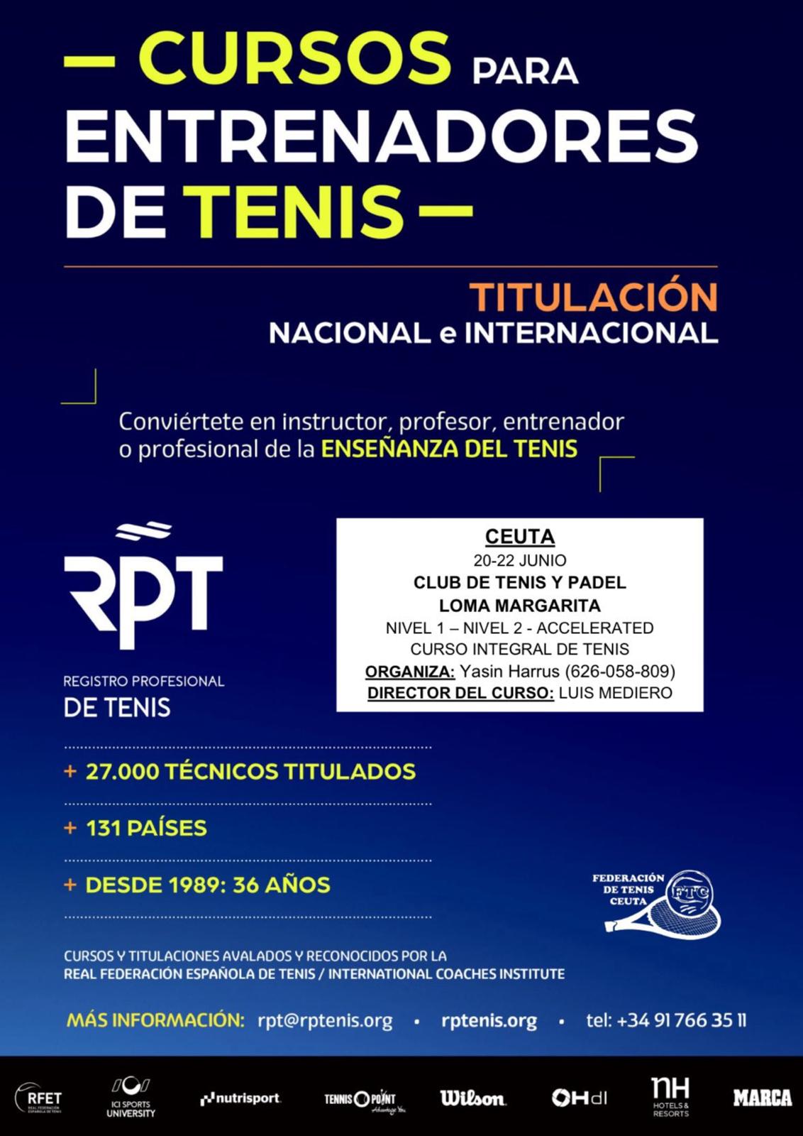 Young tennis players in action.