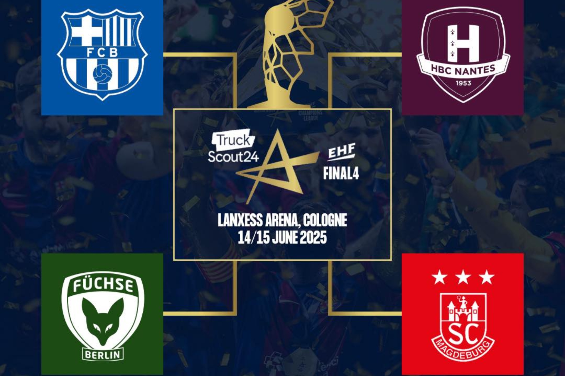 Los equipos de la Final Four