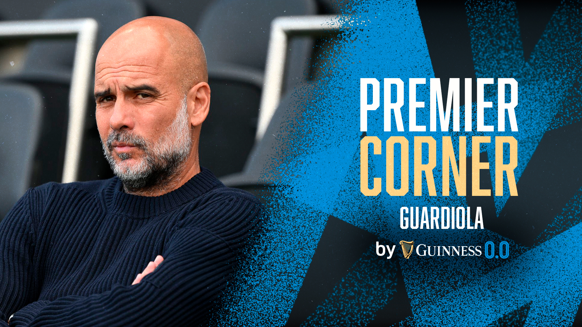 Pep Guardiola, último invitado de 'Premier Corner by Guinness 0,0' en DAZN