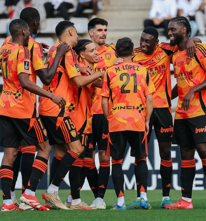 Los jugadores del Paris FC celebran un gol la pasada temporada