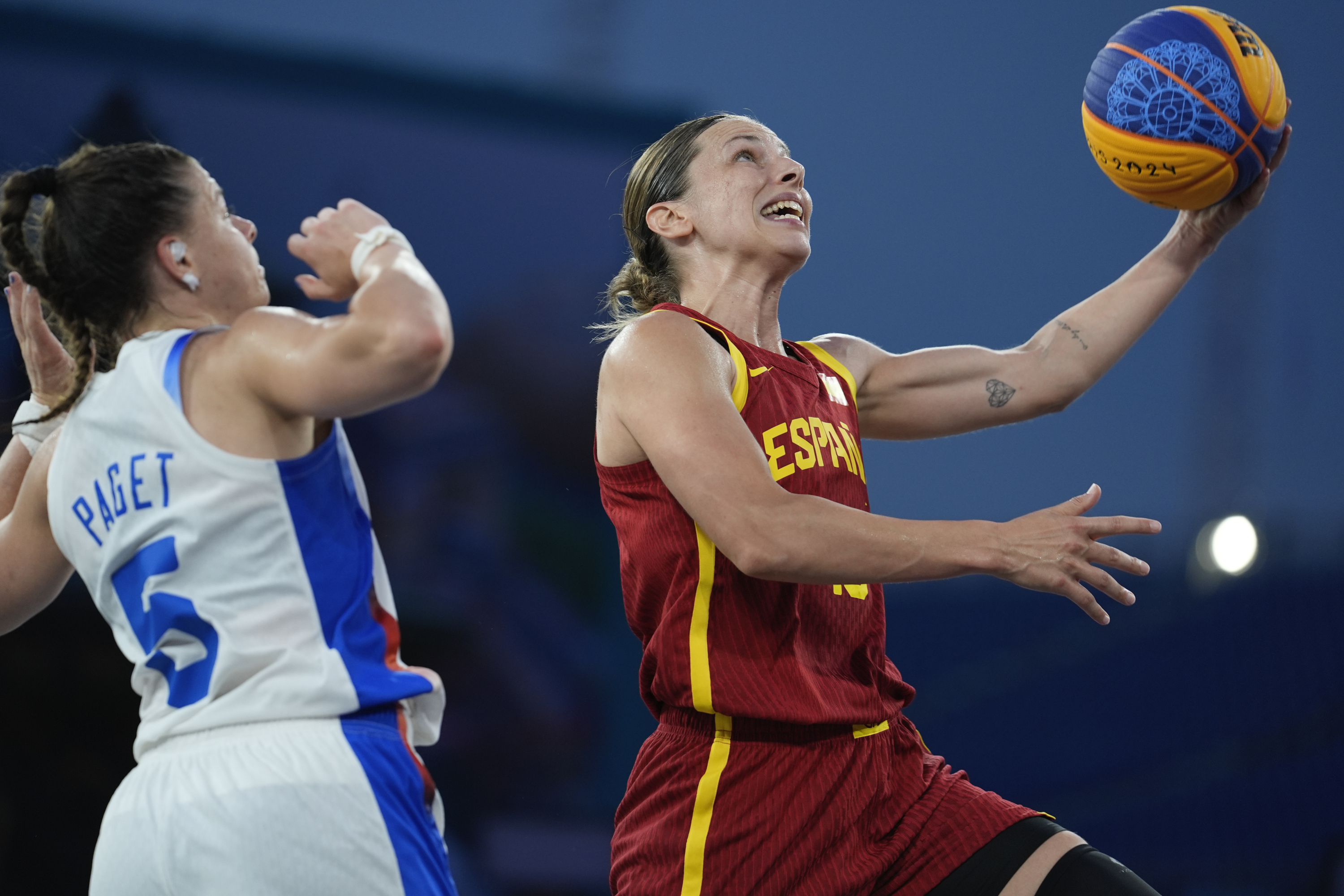 Sandra Ygueravide, during the Paris Games.