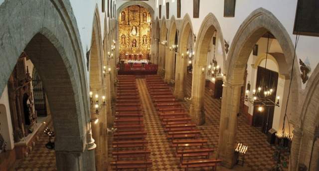 This is the interior of the Church of Córdoba