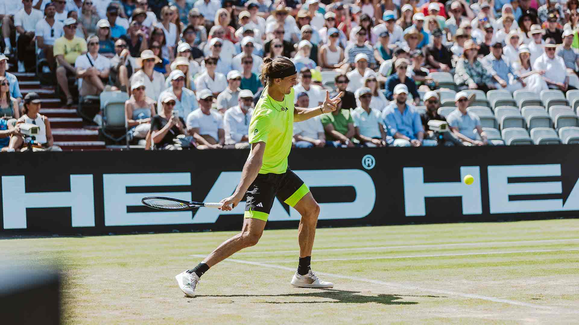 Alexander Zverev at the Stuttgart Open