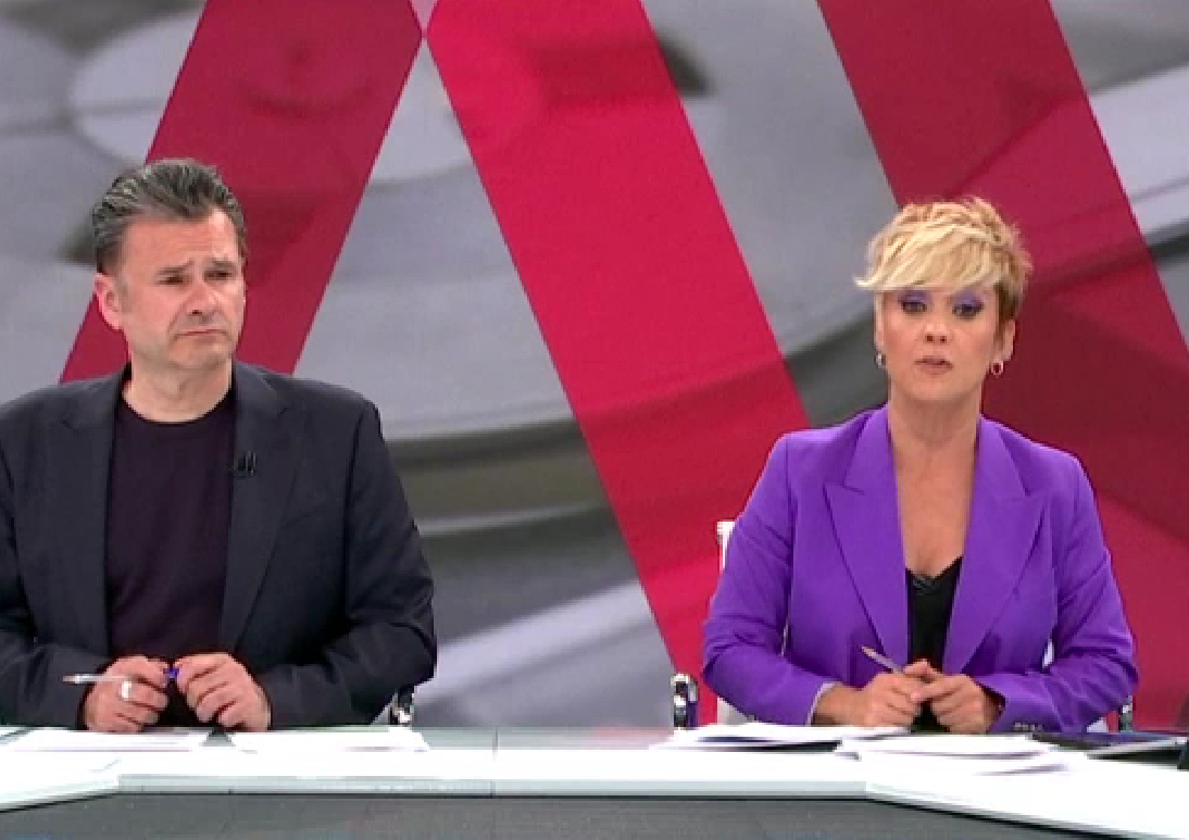 Iñaki López y Cristina Pardo