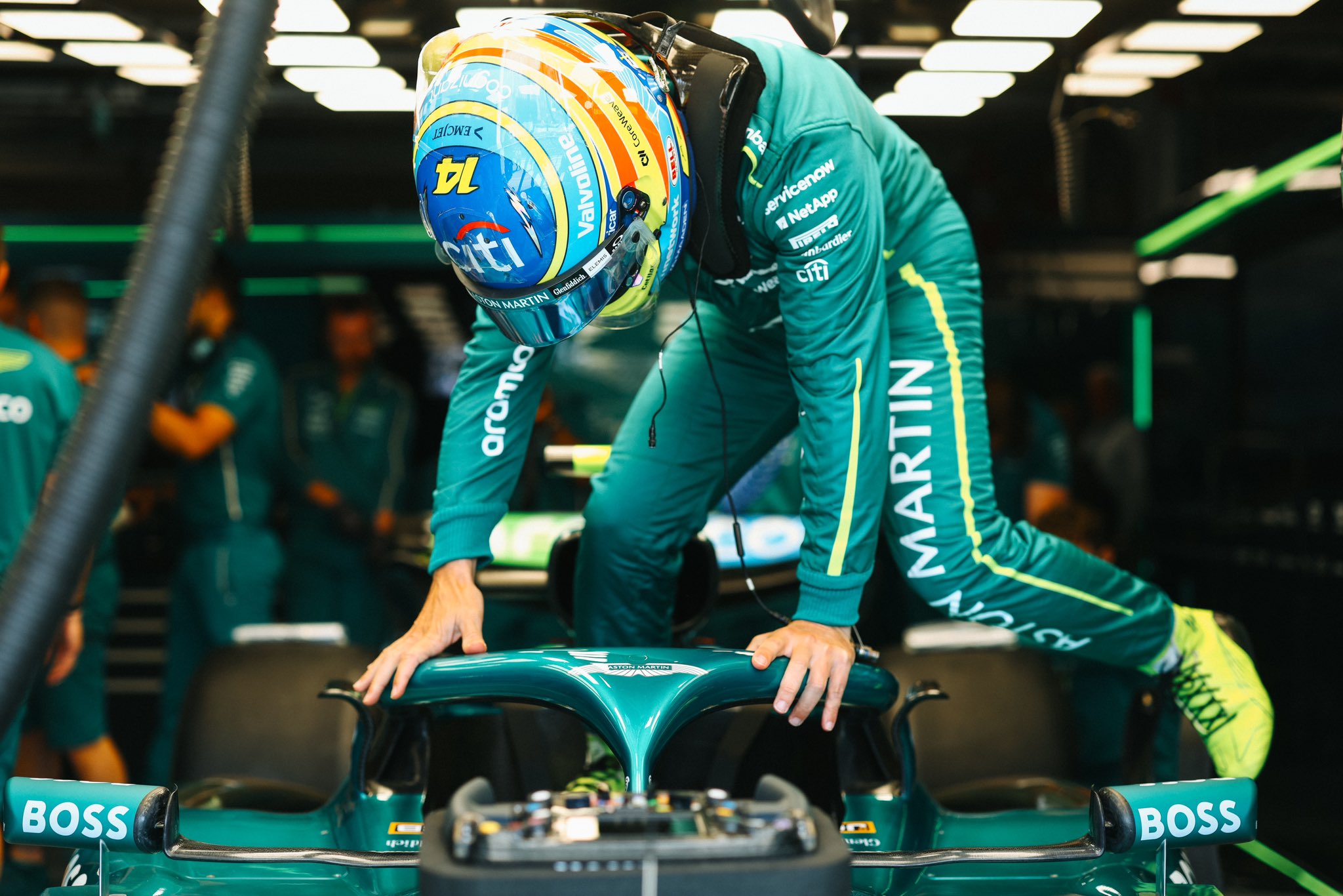 Alonso, en los Libres 3 de Canadá.