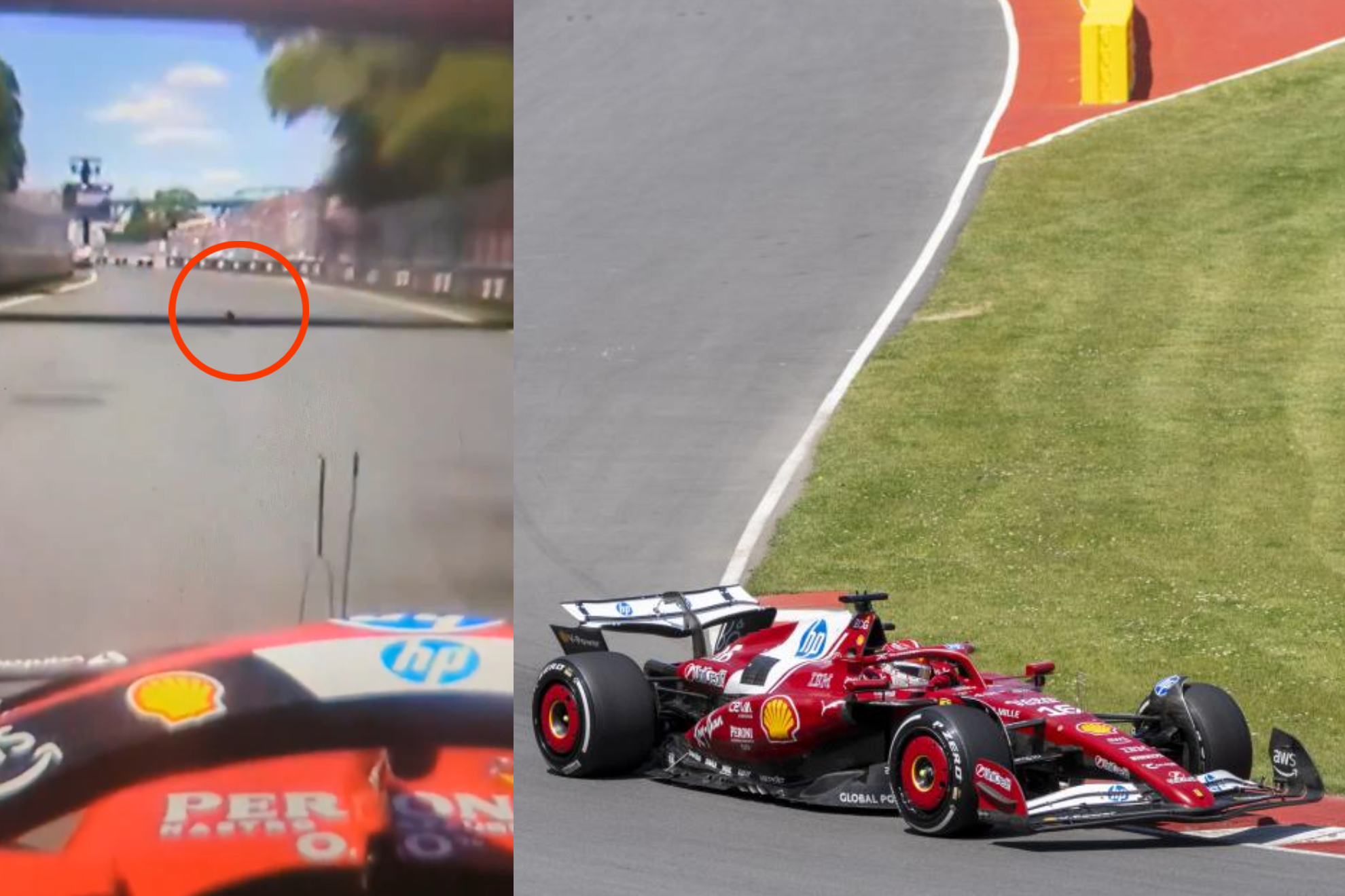 Ferrari, en Canadá.