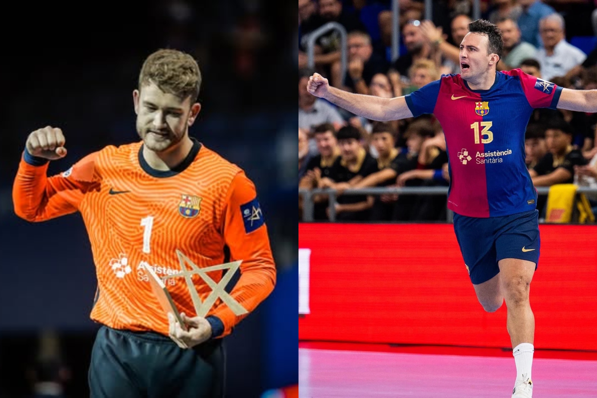 Pérez de Vargas and Ariño, two Barça emblems that will change equipment.