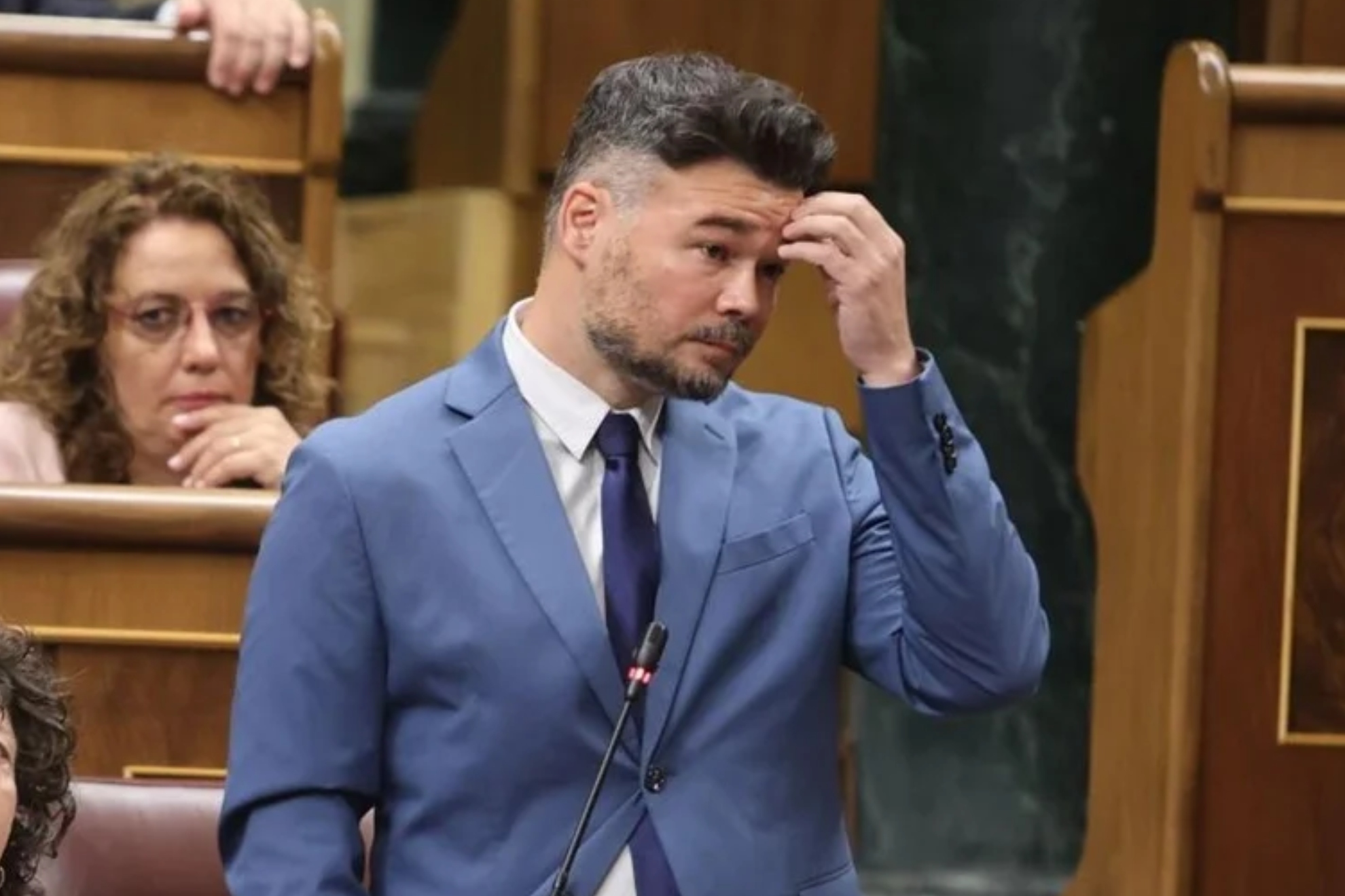 Gabriel Rufián, contundente tras su encuentro con Pedro Sánchez en Moncloa:  “He visto a un presidente tocado”