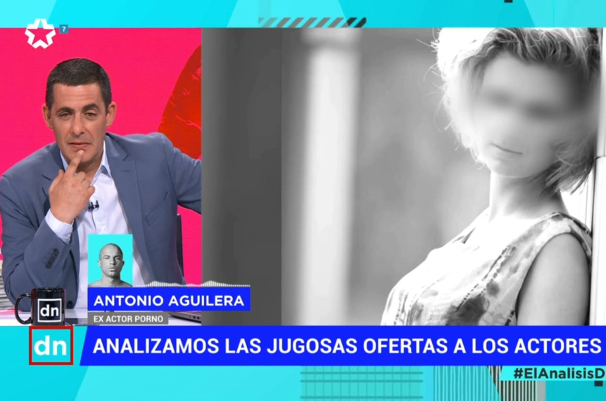 Un compañero de Anais, la actriz que ocultó el disco duro en el