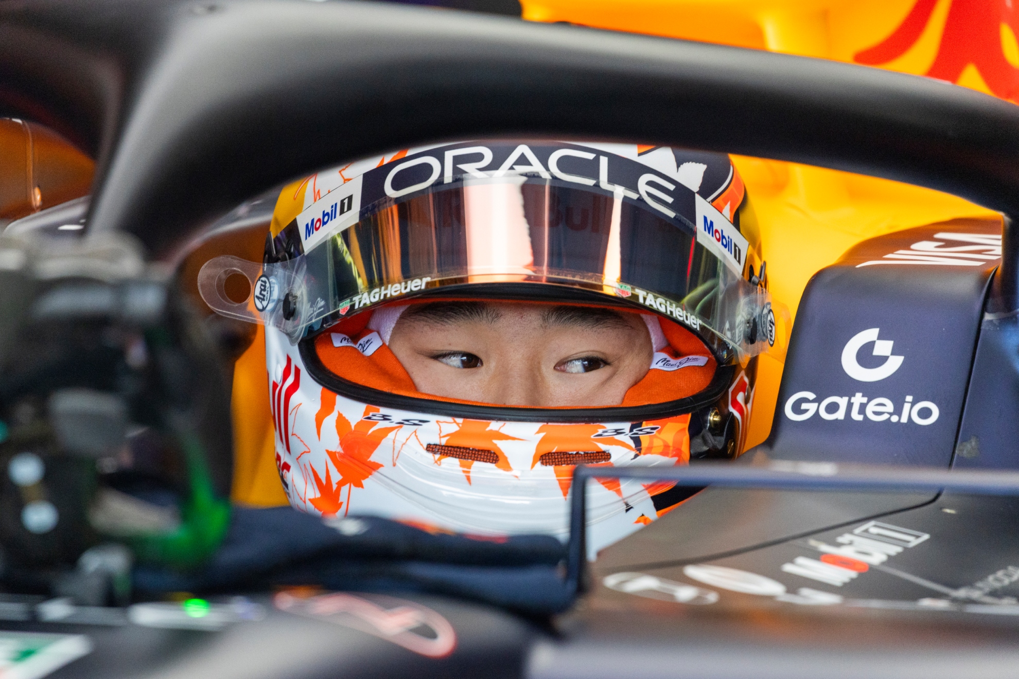 Yuki Tsunoda en la FP1 del GP de Canadá.