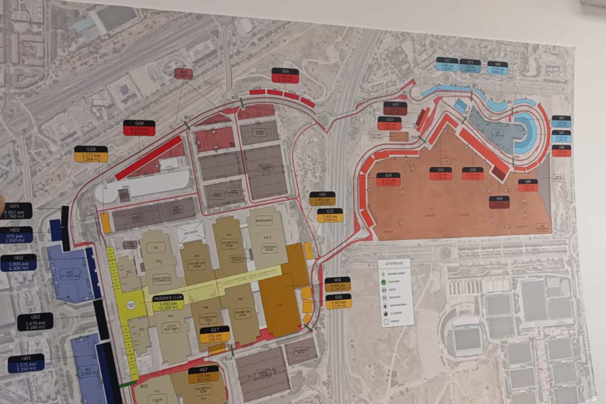 Detalle del plano de Madring.