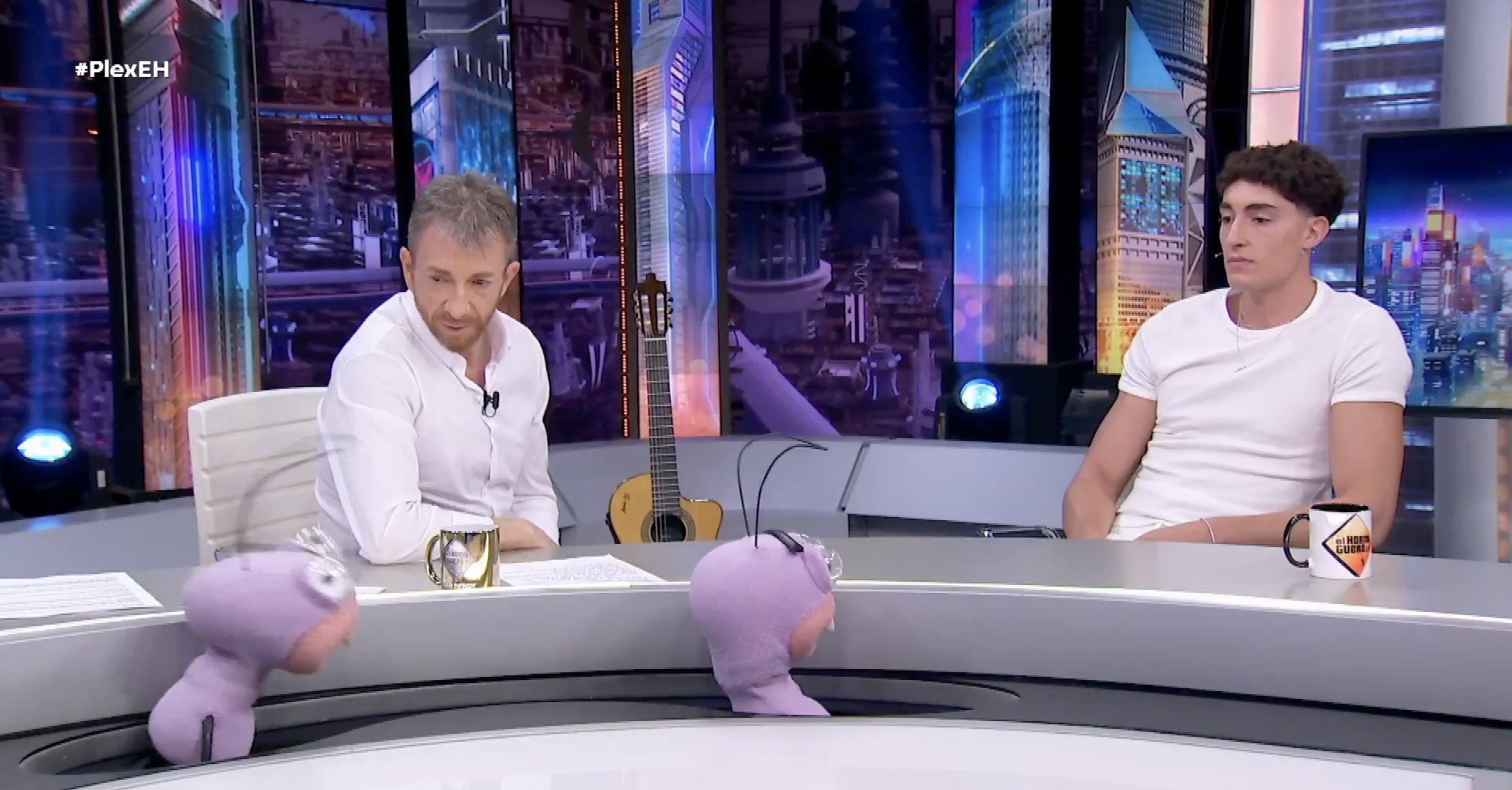 Pablo Motos y Plex, in 'El Hormiguero'