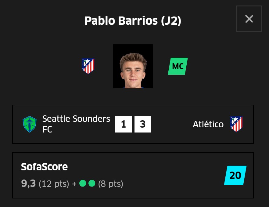 El Atlético tiene que golear en la última jornada a Botafogo.