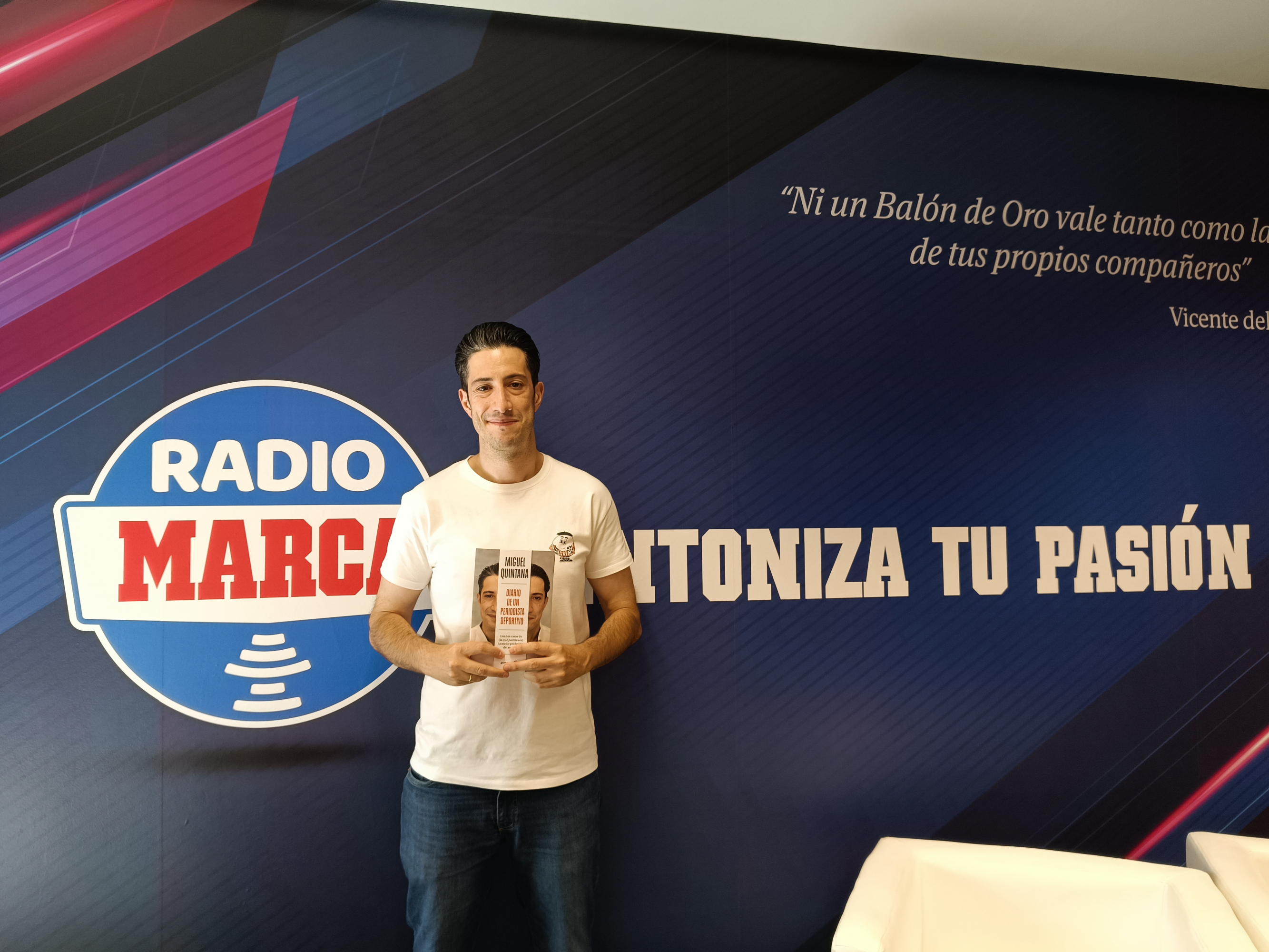 Miguel Quintana in Radio Brand Studios