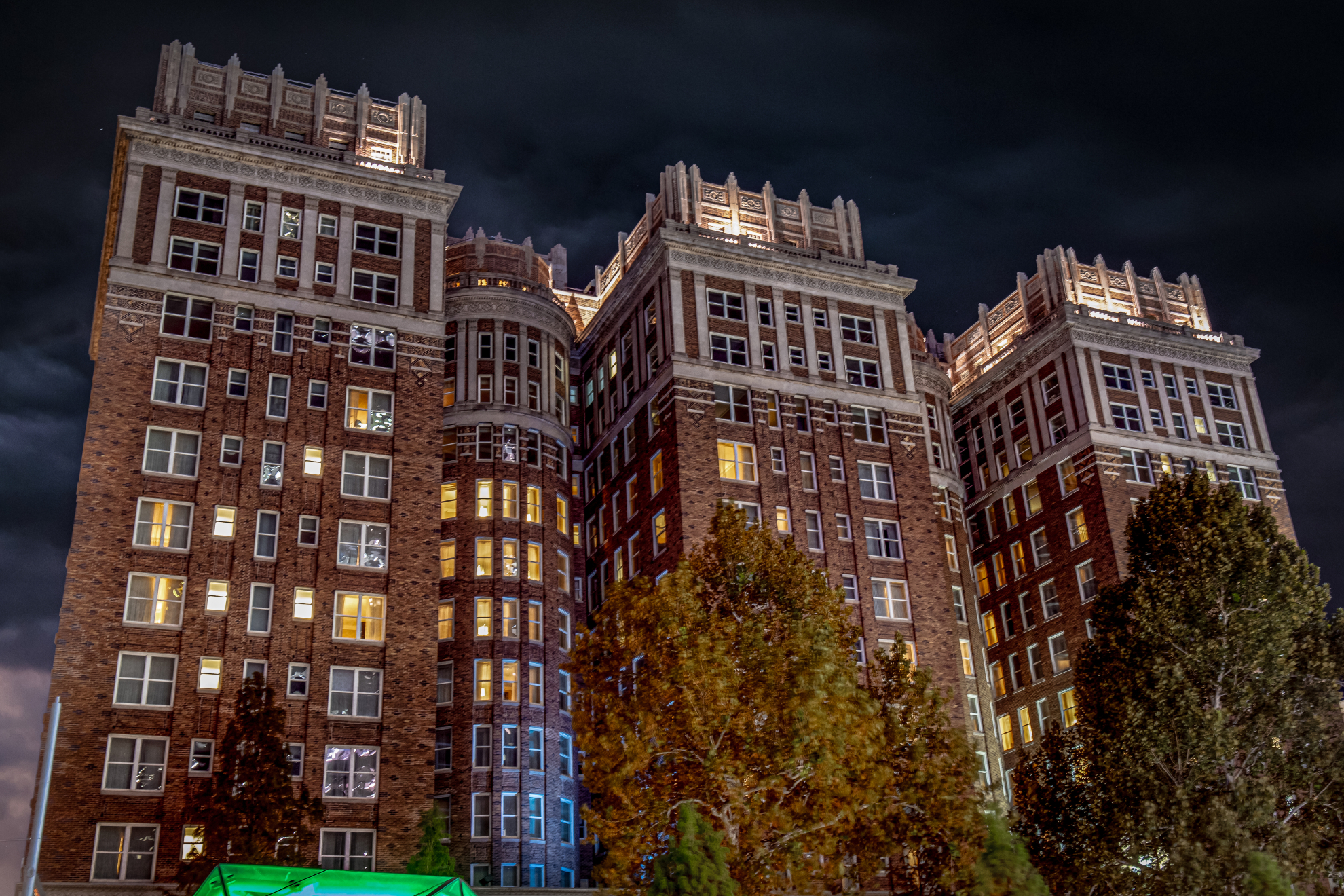The Skirvin Hotel in Oklahoma.