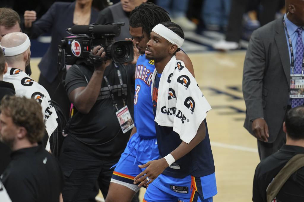 Shai Gilgeous-Alexander, Cariacontecido Al Final del Sixth party of La Final.